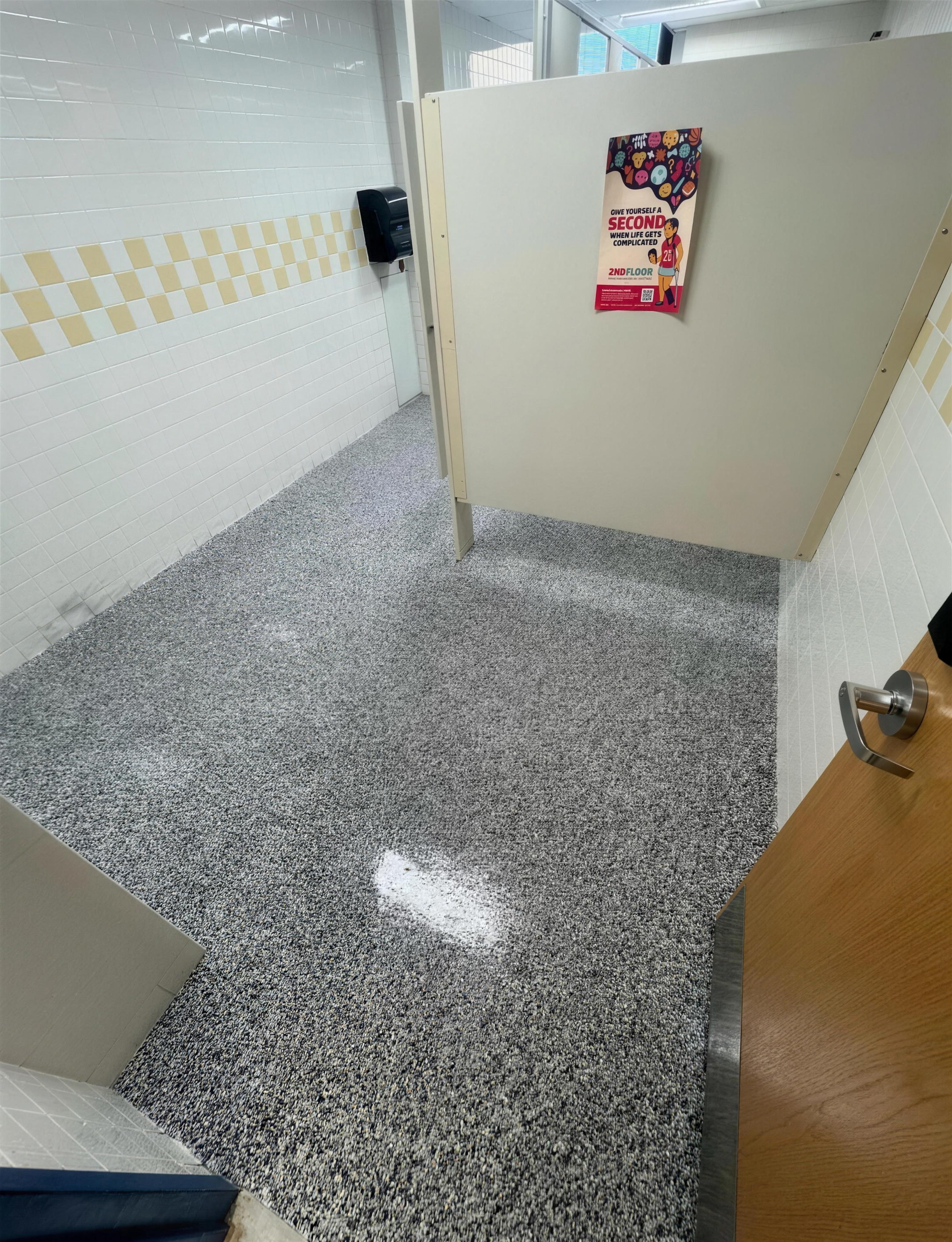 Epoxy flooring and recoat